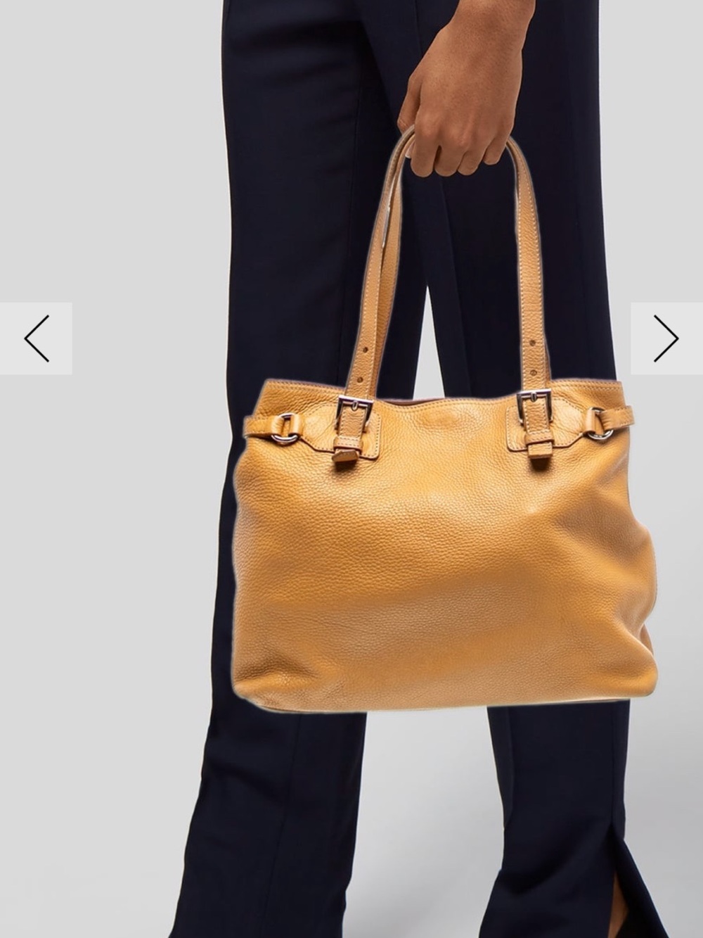 Prada Vitello Daino Tote
